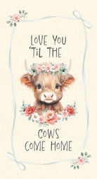 Til The Cows Come Home 24" Cream Panel   Timeless Treasures Till The Cows Come Home