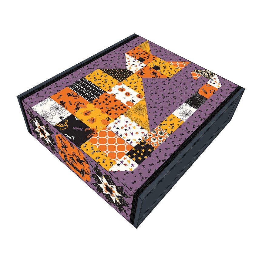 Calico Cats and Jacks Runner Boxed Kit - Beggar’s Night by Sandy Gervais | Riley Blake Designs