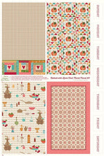 Baked With Love 36" x 54" Home Décor Dish Towel Panel #2 by Lori Holt | Riley Blake Designs