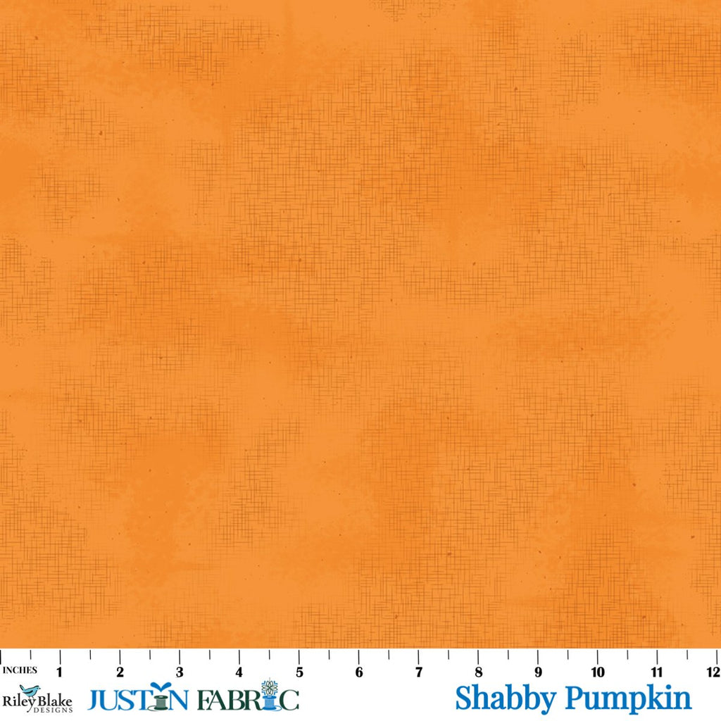 Shabby Pumpkin Cotton Yardage by Lori Holt | Riley Blake Designs