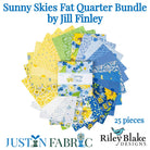 Sunny Skies Fat Quarter Bundle by Jill Finley -25 pieces | Riley Blake Designs