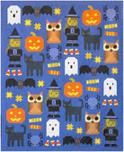 Happy Halloween Quilt Kit by Elizabeth Hartman featuring Kona Solids | Robert Kaufman