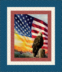 American Honor Panel Quilt Kit By Gifford, Vicki