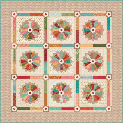 Homemade Pie Boxed Quilt Kit featuring "Baked With Love" by Lori Holt Reservation