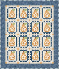 Denim & Daisy Sweet Golden Pears Quilt Kit by Lori Holt | Riley Blake Designs