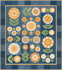 Denim & Daisy Sweet Fresh as a Daisy Sew Along Quilt Kit by Lori Holt | Riley Blake Designs
