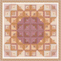Sunflower in the Cabin Quilt Kit featuring Harvest on the Prairie by Modern Prairie | Riley Blake Designs
