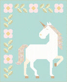 Unicorn Garden Quilt Kit featuring Little Posies by Cayla Naylor | Riley Blake Designs