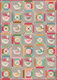 Home Town Holiday 2 Christmas Geese Quilt Kit