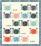 Poppy Seeds Batiks Feeling Crabby Quilt Kit | Riley Blake Designs