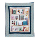 Machine Embroidery Fabric Kits Machine Embroidery Jane Austen Library Quilt - Only Kit by Lori Holt | Riley Blake Designs