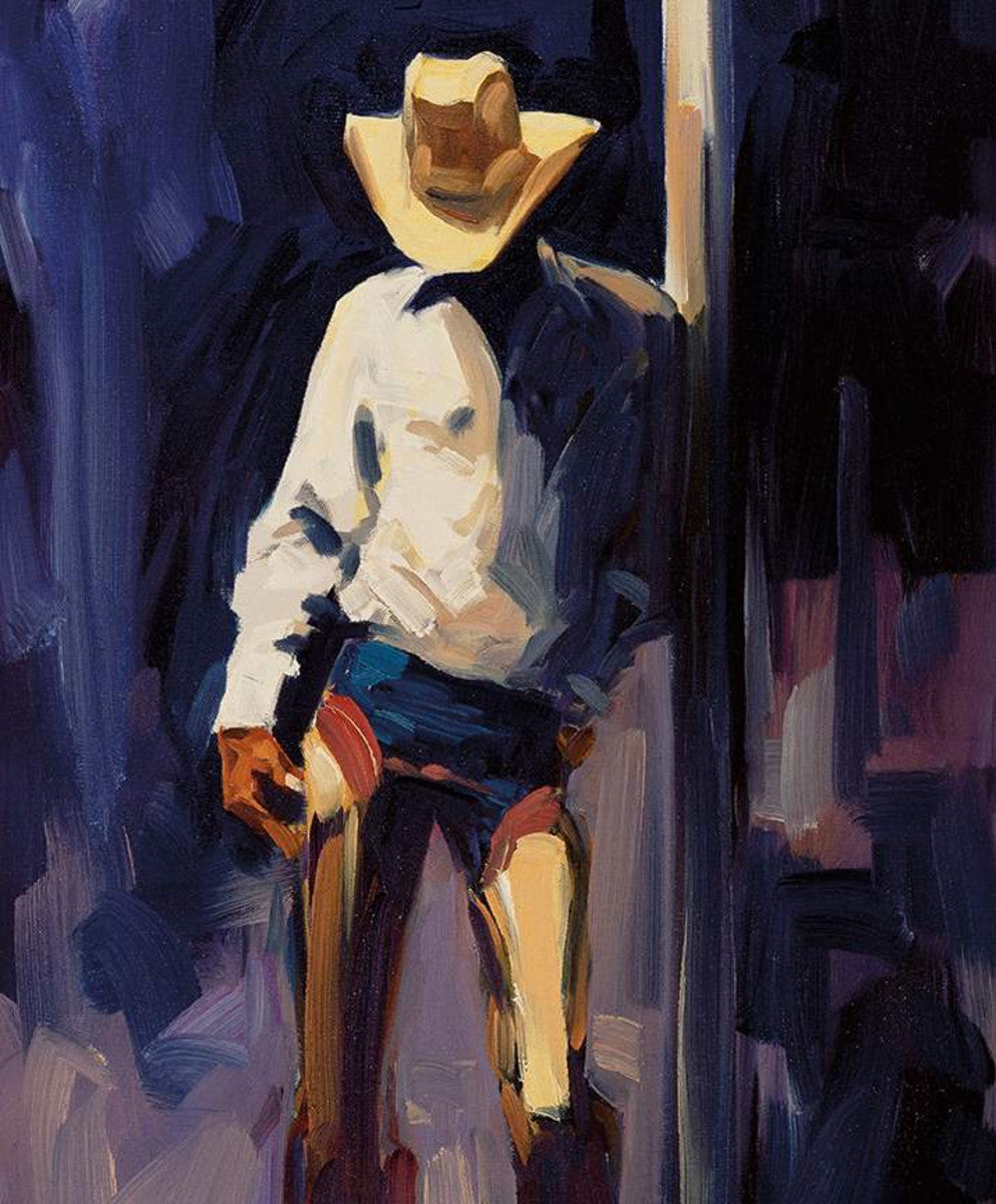 Back of the Chutes Cowboy Panel by Hugh Cabot | Riley Blake Designs #P10135-PANEL