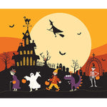 Beggars Night Trick-or-Treat Panel by Sandy Gervais | Riley Blake Designs