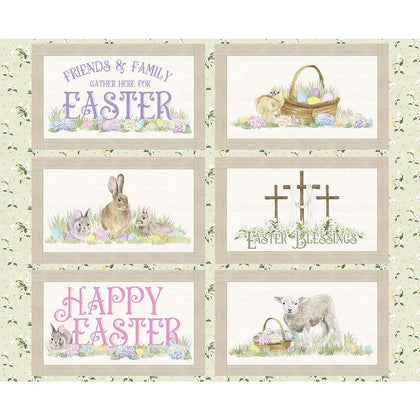 Monthly Placemats April Panel Fabric by Tara Reed | Riley Blake Designs