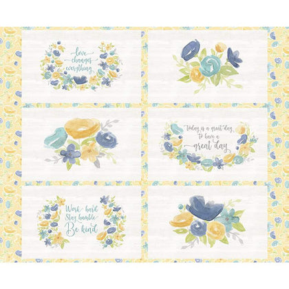 Monthly Placemats May Panel Fabric by Tara Reed | Riley Blake Designs