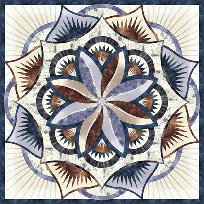 Quiltworx Honey & Lavender Quilt Kit featuring Best Loved by McKenna Ryan | Hoffman Fabrics