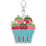 Farmer's Daughter Enamel Happy Charm Berry Basket by Lori Holt | Riley Blake Designs
