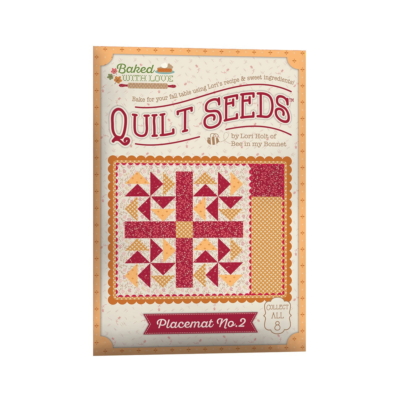 Lori Holt Baked With Love Seeds™ Pattern Placemat No. 2 by Lori Holt | Riley Blake Designs