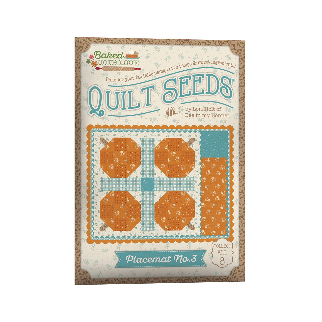 Lori Holt Baked With Love Seeds™ Pattern Placemat No. 3 by Lori Holt | Riley Blake Designs