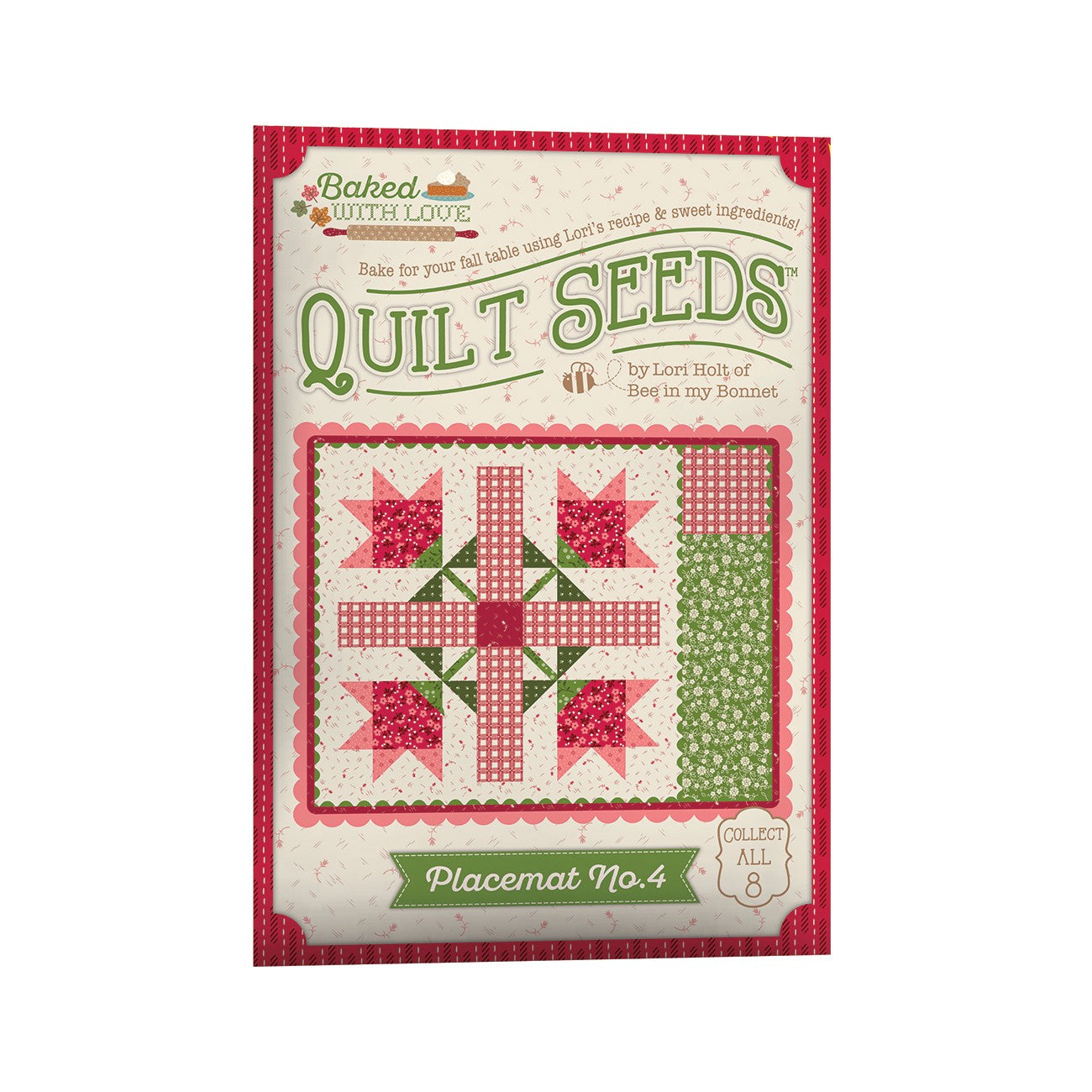 Lori Holt Baked With Love Seeds™ Pattern Placemat No. 4 by Lori Holt | Riley Blake Designs