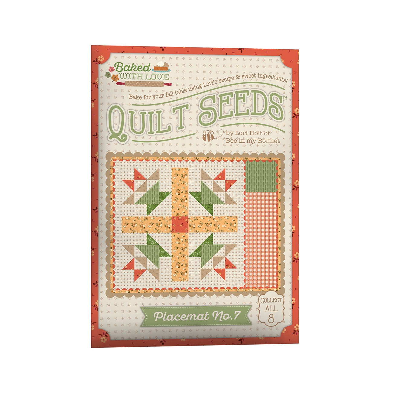 Lori Holt Baked With Love Seeds™ Pattern Placemat No. 7 by Lori Holt | Riley Blake Designs
