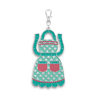 Lori Holt Baked With Love Enamel Happy Charm™ Apron by Lori Holt | Riley Blake Designs
