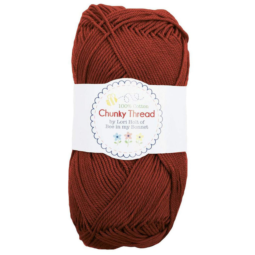Terracotta Chunky Thread by Lori Holt | Riley Blake Designs crochet and knitting yarn