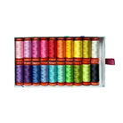 Legendary 50wt Cotton Thread Set – 20 Spools, 220 Yards Each by Tula Pink | Aurifil