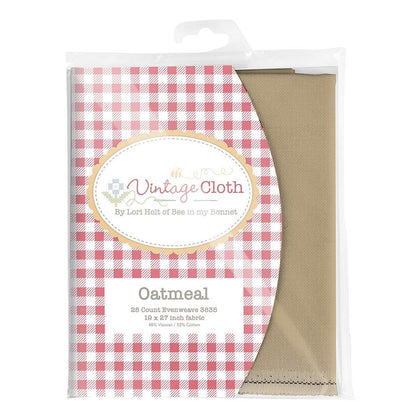 Lori Holt Vintage Cloth 25-Count Lugana Oatmeal 19" x 27" | Zweigart