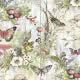Birds & Butterflies Multi Yardage by Susan Winget | White Owl Textiles