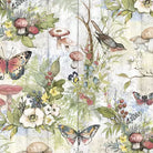 Birds & Butterflies Multi Yardage by Susan Winget | White Owl Textiles