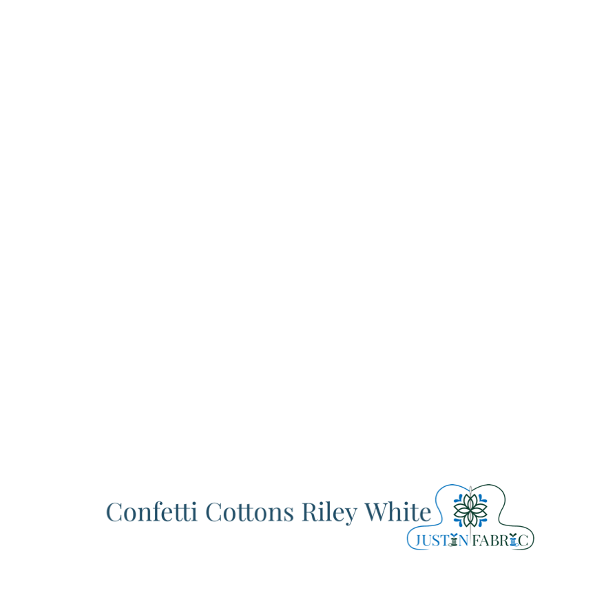 Confetti Cottons Solid Riley White Basic Yardage | SKU: 120-RILEYWHITE -C120-RILEYWHITE - Justin Fabric!