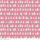 Cozy Christmas Snowmen Pink Cotton Yardage by Lori Holt | Riley Blake Designs #C5363-PINK
