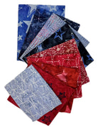 Company B Quilt Kit Fabrics by Quilt Boss Design featuring Stars & Stitches | Riley Blake Designs