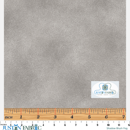 Shadow Blush Fog Cotton Yardage | Benartex