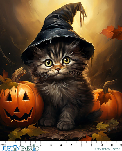 Kitty Witch Doctor Panel by Momart (AL-6915-4C)