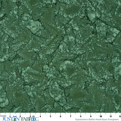 Expressions Batiks Hand-Dyes Evergreen Yardage | Riley Blake Designs