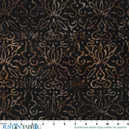 Expressions Batiks Tjaps Umber Fat Quarter | Riley Blake Designs