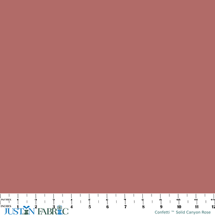 Confetti Cotton™ Solid Canyon Rose Cotton Yardage | Riley Blake Designs