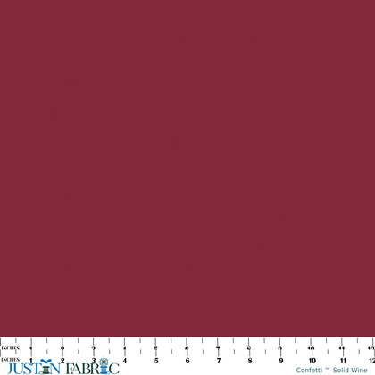 Confetti Cotton™ Solid Wine Cotton Yardage | Riley Blake Designs