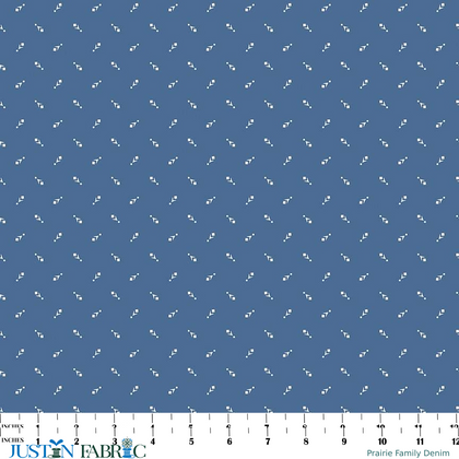 Prairie Family Denim Yardage by Lori Holt | Riley Blake Designs