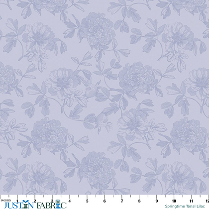 Springtime Tonal Lilac Cotton Yardage by My Minds Eye | Riley Blake Designs