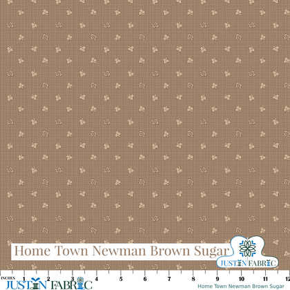 Home Town Newman Brown Sugar Yardage by Lori Holt | Riley Blake Designs