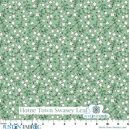 Home Town Swasey Leaf Yardage by Lori Holt | Riley Blake Designs