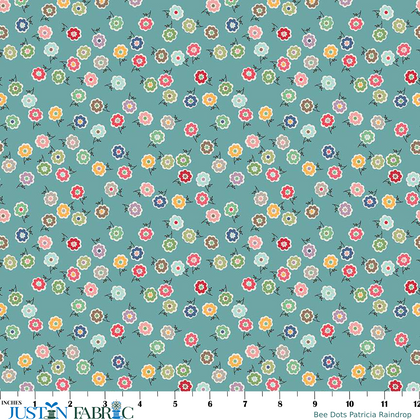 Bee Dots Patricia Raindrop Yardage by Lori Holt | Riley Blake Designs