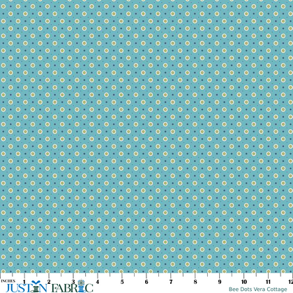 Bee Dots Vera Cottage Yardage by Lori Holt | Riley Blake Designs