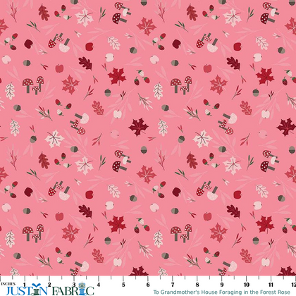 To Grandmother's House Foraging in the Forest Rose Yardage| Riley Blake Designs