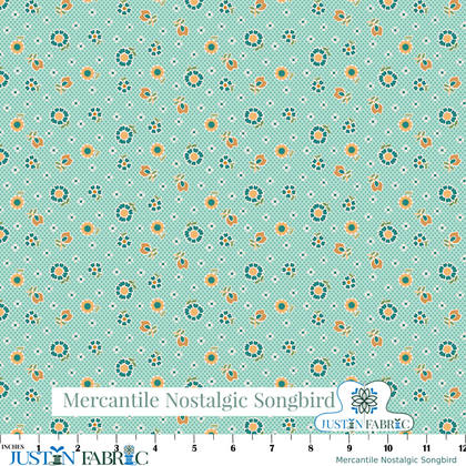 Mercantile Nostalgic Songbird Yardage by Lori Holt | Riley Blake Designs