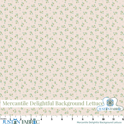 Mercantile Delightful Background Lettuce Yardage by Lori Holt | Riley Blake Designs