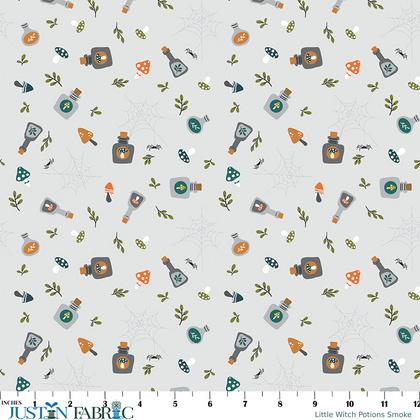 Little Witch Potions Smoke Yardage by Jennifer Long | Riley Blake Designs